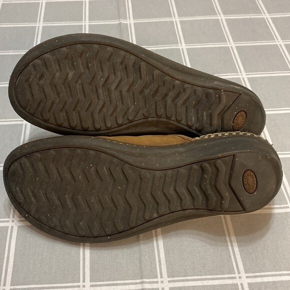 UGG Kohala 5135 Brown Sheepskin Lined Suede Slip On Clog Shoes Size 9 Women’s - Picture 12 of 14